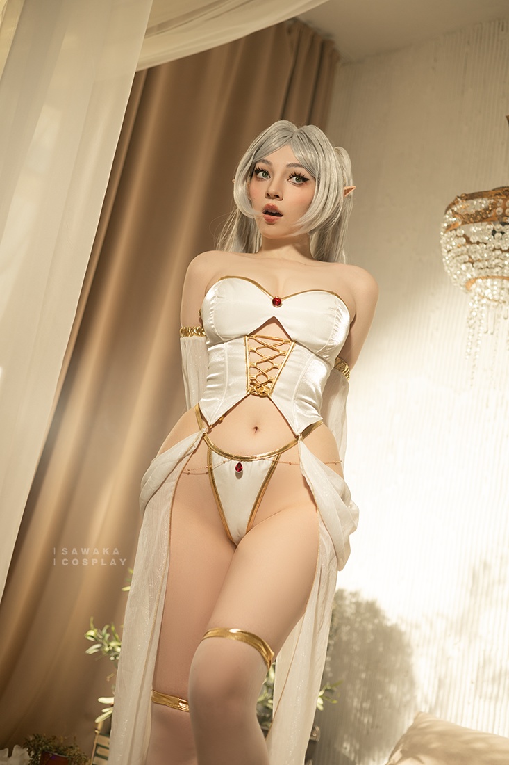 Frieren - Beyond Journeys End - Frieren (Erotic) Cosplay - Sawakate #03 - erotic study