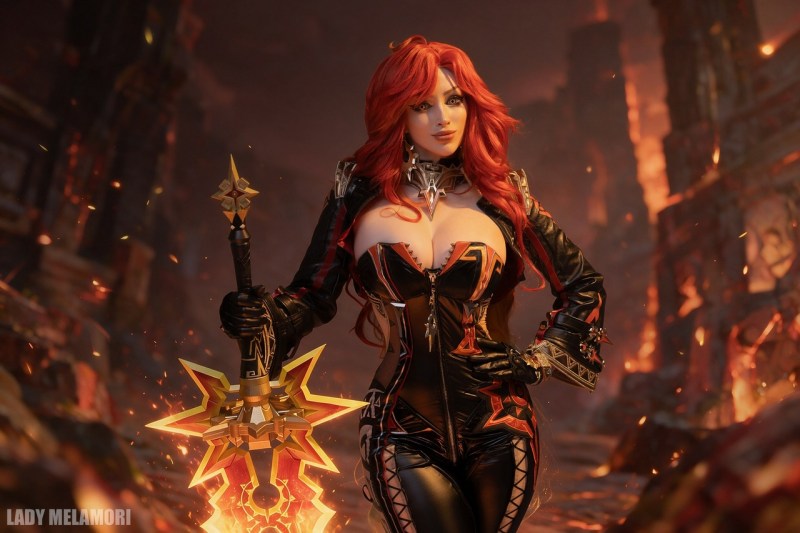Genshin Impact - Mavuika (Night-Igniting Flame) Cosplay - LadyMelamor1 #09 - cosplay study