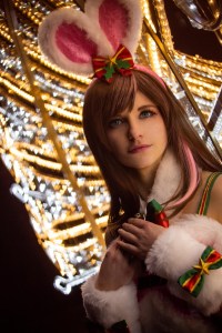 Kizuna AI Inc - Kizuna AI (Bundled Love) (Oyabun) (Christmas) Cosplay