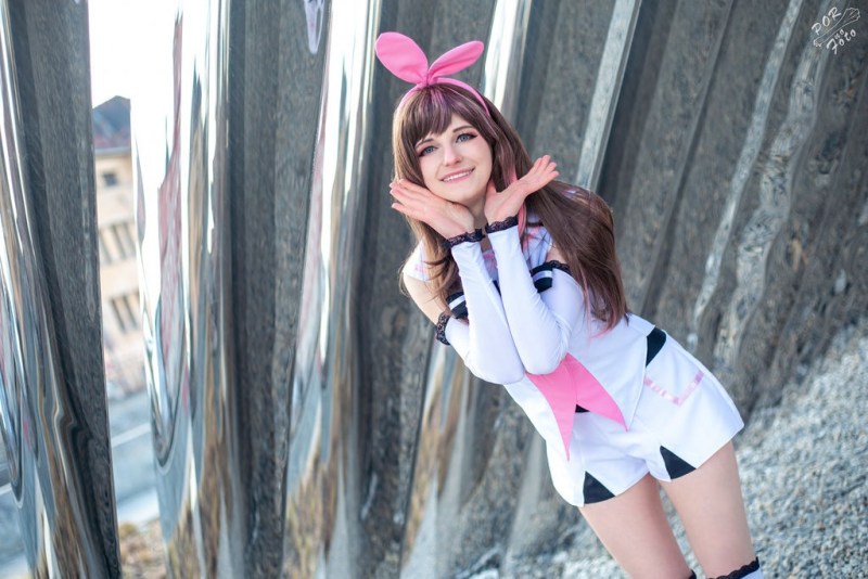 Kizuna AI Inc - Kizuna AI (Bundled Love) (Oyabun) Cosplay - Caryucospre #03 - recreation Kizuna AI Inc - Kizuna AI (Bundled Love) (Oyabun) Cosplay - Caryucospre #03 - recreation