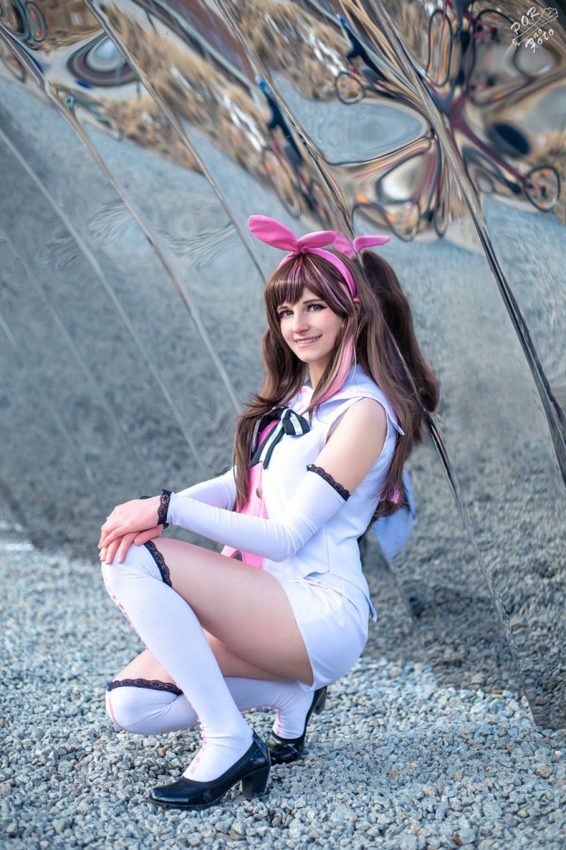 Kizuna AI Inc - Kizuna AI (Bundled Love) (Oyabun) Cosplay - Caryucospre #08 - costume portrait Kizuna AI Inc - Kizuna AI (Bundled Love) (Oyabun) Cosplay - Caryucospre #08 - costume portrait