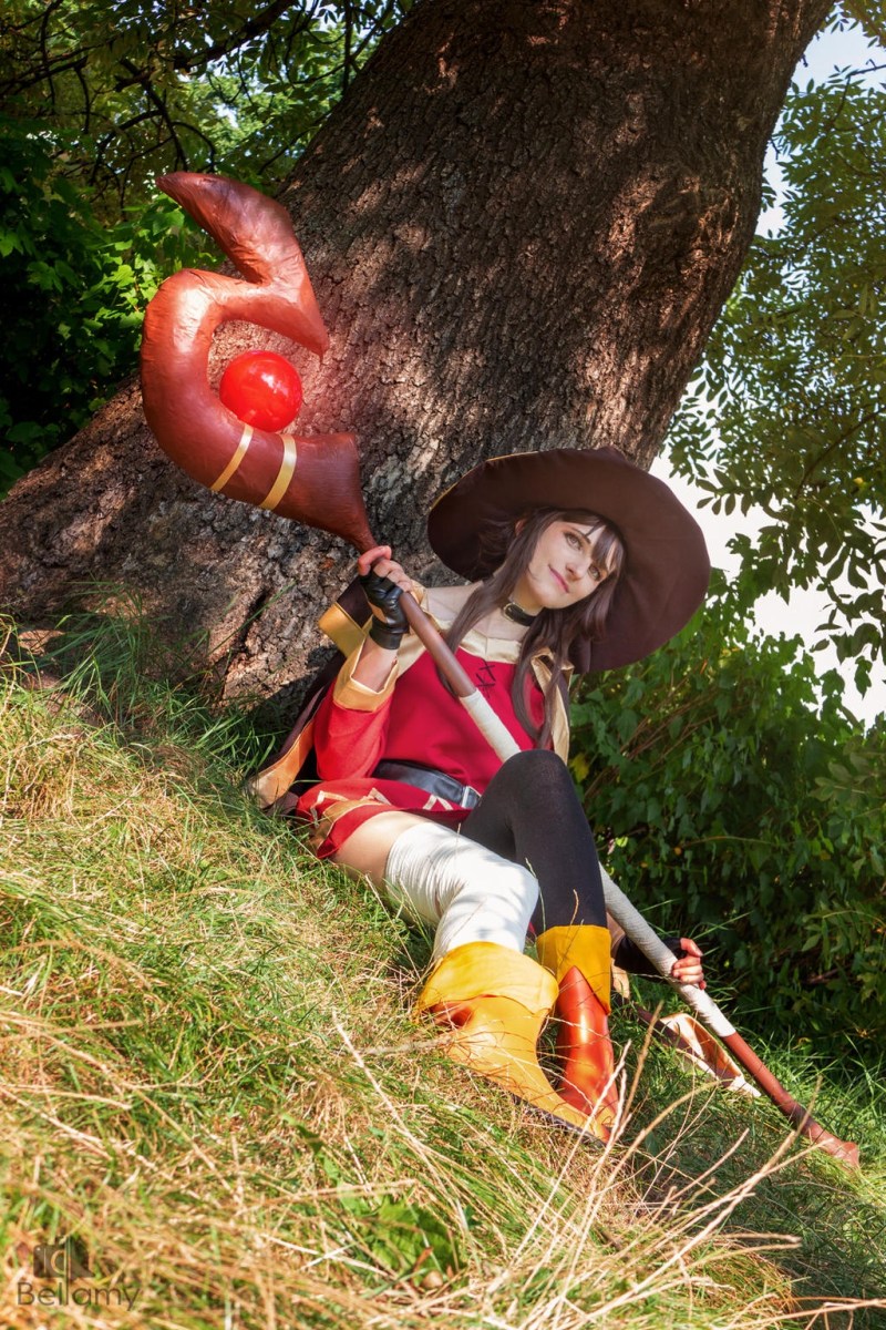 Konosuba - Gods Blessing on This Wonderful World - Megumin Cosplay - Caryucospre #14 - full length photo Konosuba - Gods Blessing on This Wonderful World - Megumin Cosplay - Caryucospre #14 - full length photo