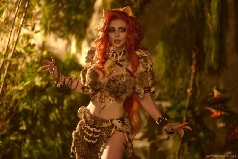 League of Legends - Nidalee Cosplay - AGflower #04 - mature aesthetic capture League of Legends - Nidalee Cosplay - AGflower #04 - mature aesthetic capture
