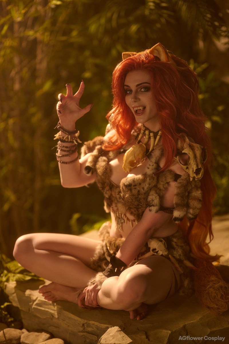 League of Legends - Nidalee Cosplay - AGflower #11 - elegant character representation League of Legends - Nidalee Cosplay - AGflower #11 - elegant character representation