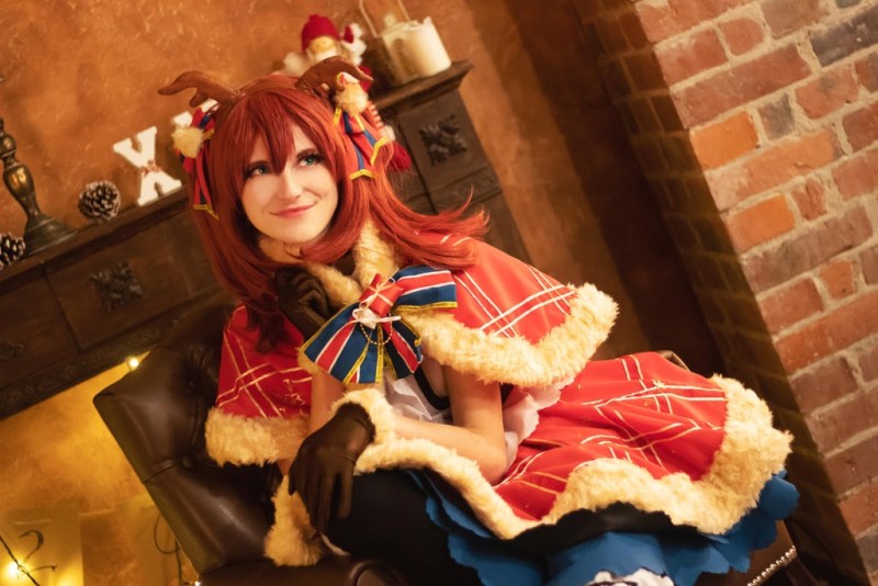 Love Live! School Idol Festival - Ruby Kurosawa (Christmas) Cosplay - Caryucospre #02 - costume portrait Love Live! School Idol Festival - Ruby Kurosawa (Christmas) Cosplay - Caryucospre #02 - costume portrait
