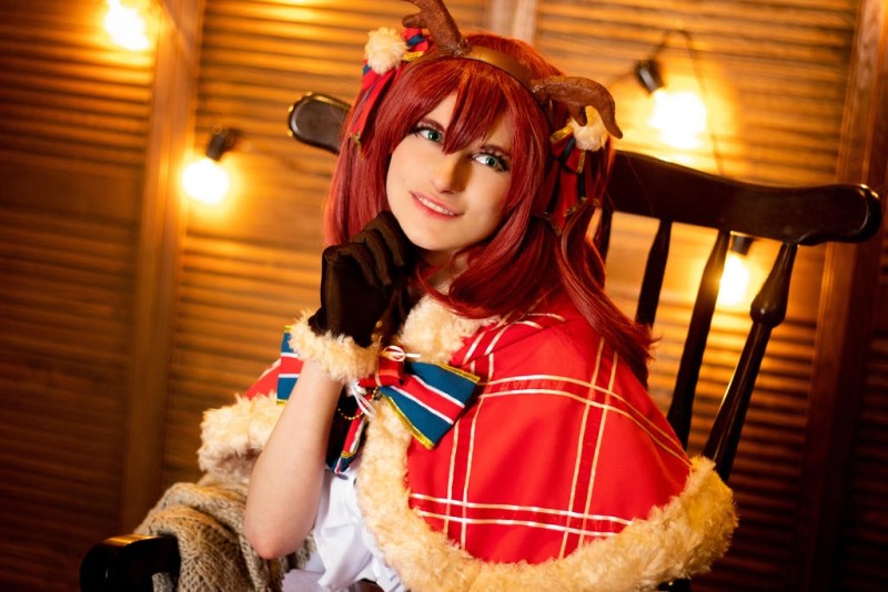 Love Live! School Idol Festival - Ruby Kurosawa (Christmas) Cosplay - Caryucospre #05 - full body port. Love Live! School Idol Festival - Ruby Kurosawa (Christmas) Cosplay - Caryucospre #05 - full body port.
