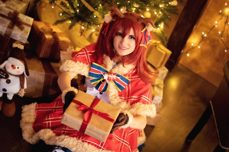 Love Live! School Idol Festival - Ruby Kurosawa (Christmas) Cosplay - Caryucospre #10 - costume show Love Live! School Idol Festival - Ruby Kurosawa (Christmas) Cosplay - Caryucospre #10 - costume show