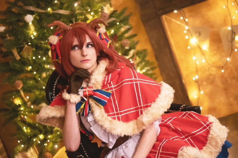 Love Live! School Idol Festival - Ruby Kurosawa (Christmas) Cosplay - Caryucospre #16 - recreation Love Live! School Idol Festival - Ruby Kurosawa (Christmas) Cosplay - Caryucospre #16 - recreation