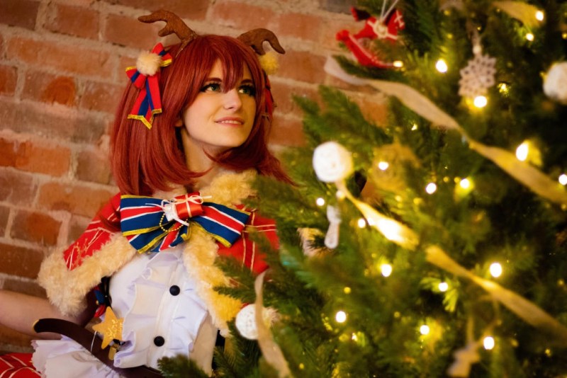 Love Live! School Idol Festival - Ruby Kurosawa (Christmas) Cosplay - Caryucospre #20 - full length photo Love Live! School Idol Festival - Ruby Kurosawa (Christmas) Cosplay - Caryucospre #20 - full length photo