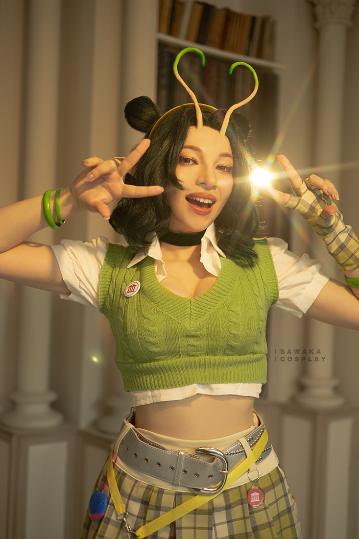 Marvel Rivals - Mantis (Celestial Madonna) Cosplay - Sawakate #02 - artistic framing