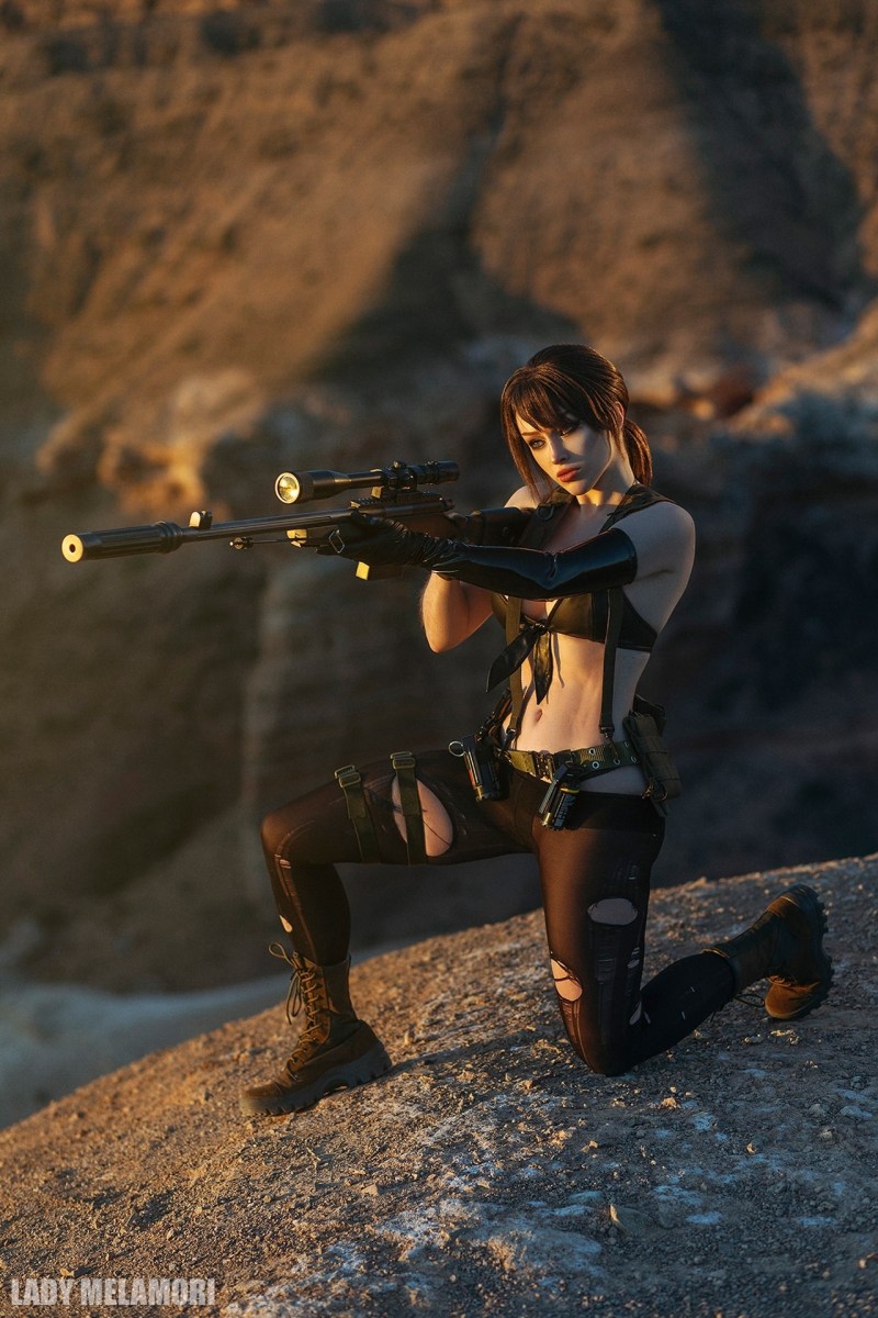 Metal Gear Solid 5 - The Phantom Pain - Sniper &ldquo;Quiet&rdquo; (Tixij) Cosplay - LadyMelamor1 #04 - sophisticated portrait