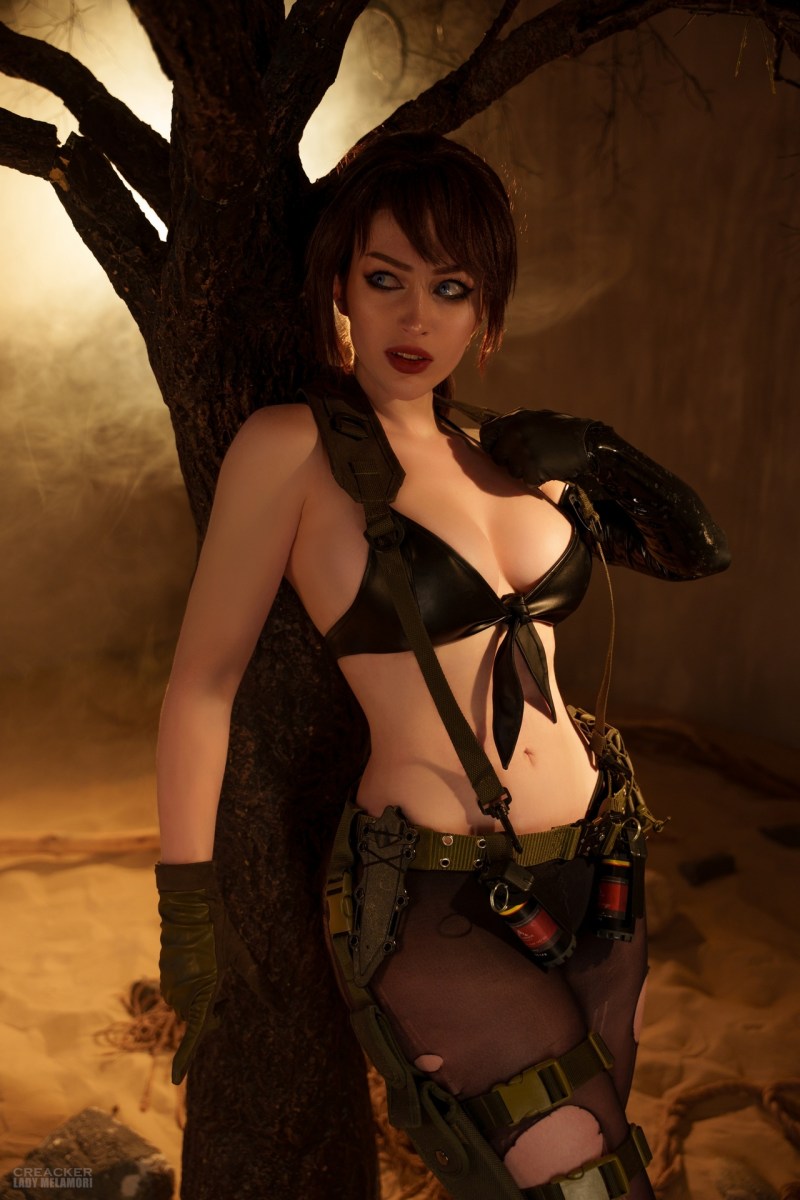 Metal Gear Solid 5 - The Phantom Pain - Sniper &ldquo;Quiet&rdquo; (Tixij) Cosplay - LadyMelamor1 #07 - refined study