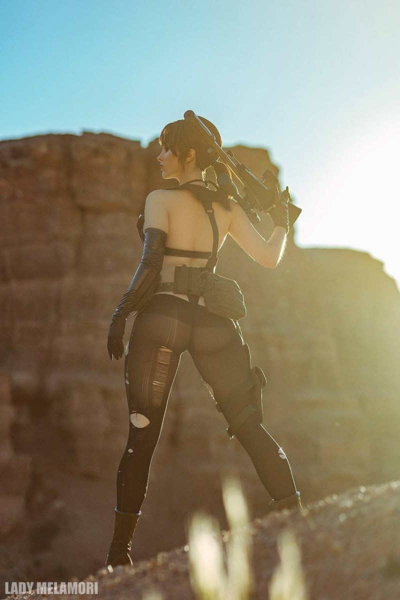 Metal Gear Solid 5 - The Phantom Pain - Sniper &ldquo;Quiet&rdquo; (Tixij) Cosplay - LadyMelamor1 #08 - elegant capture