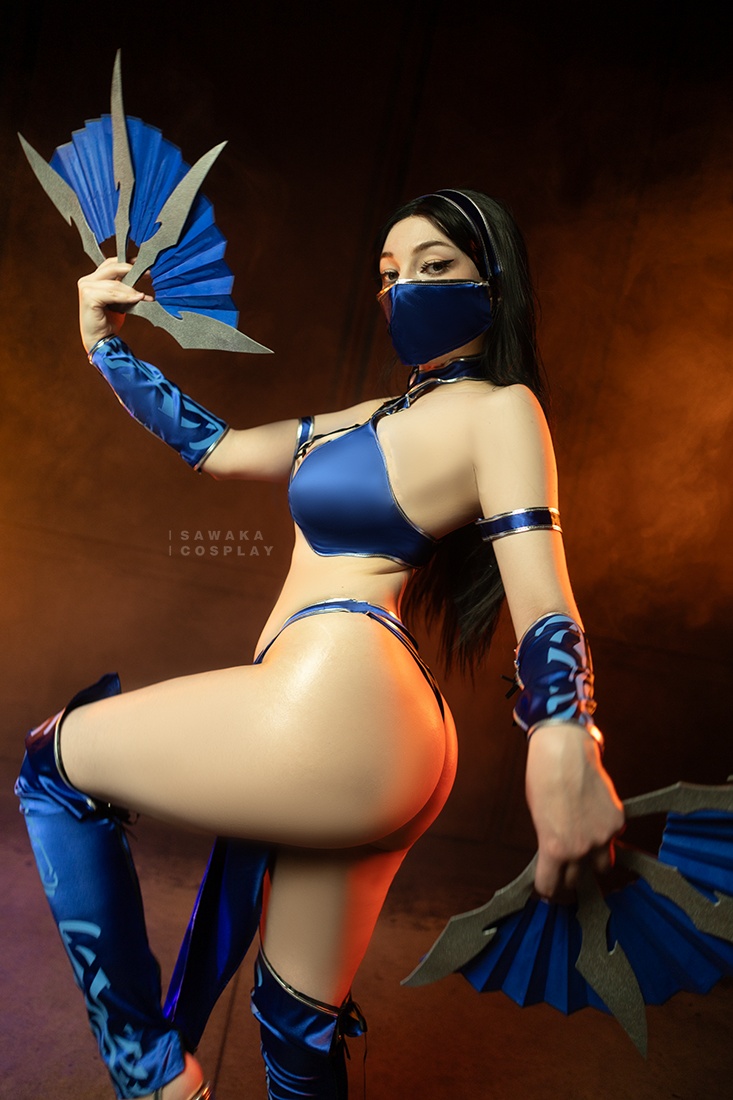 Mortal Kombat - Remake - Kitana Cosplay - Sawakate #02 - refined costume study Mortal Kombat - Remake - Kitana Cosplay - Sawakate #02 - refined costume study