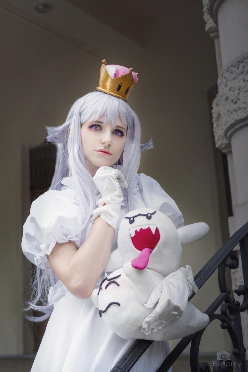 New Super Mario Bros. U Deluxe - Booette (Boosette) (Princess Boo) Cosplay - Caryucospre #02 - cosplay study New Super Mario Bros. U Deluxe - Booette (Boosette) (Princess Boo) Cosplay - Caryucospre #02 - cosplay study