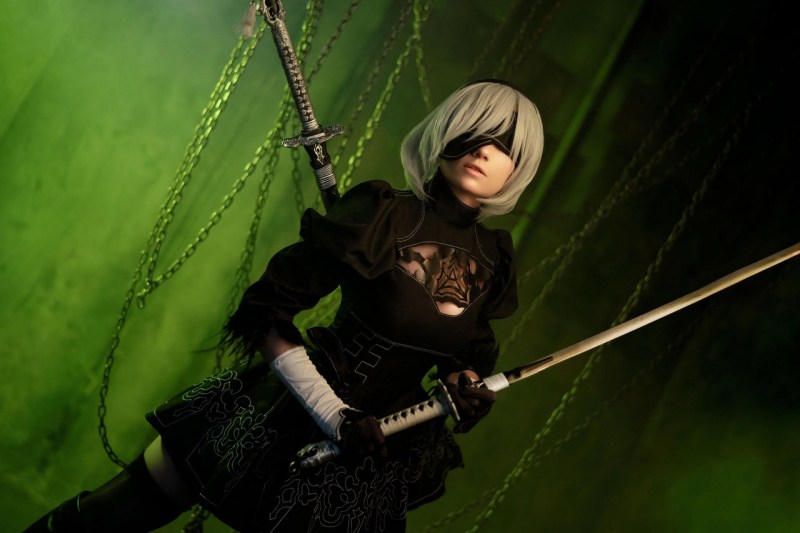 NieR AutomatA - 2B (YoRHa No.2 Type-B) Cosplay - CarryKey #01 - visual exploration