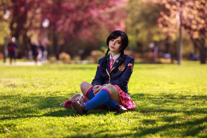 Overwatch - D.VA (Hana Song) Cosplay - AshenReina #4 - soft focus costume shot Overwatch - D.VA (Hana Song) Cosplay - AshenReina #4 - soft focus costume shot