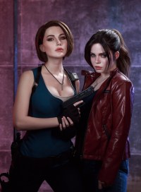 Resident Evil 2 - Remake - Claire Redfield & Jill Valentine Cosplay