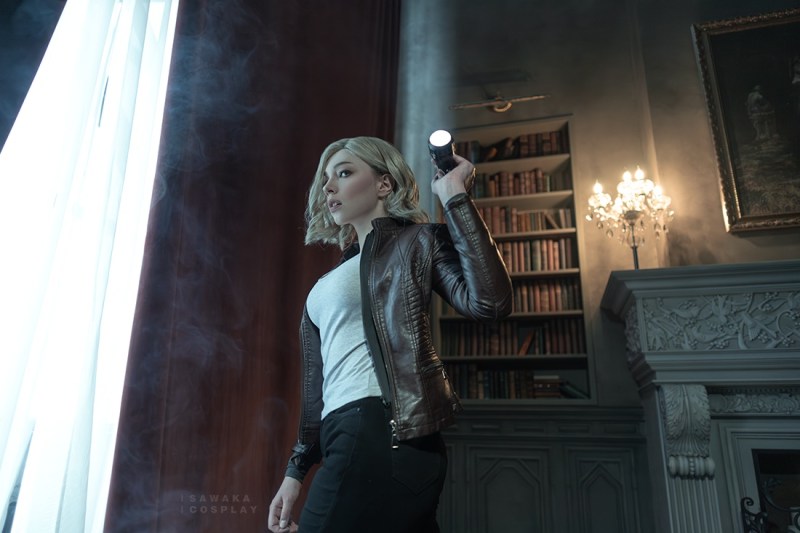 Resident Evil Requiem - Grace Ashcroft Cosplay - Sawakate #05 - full body port.