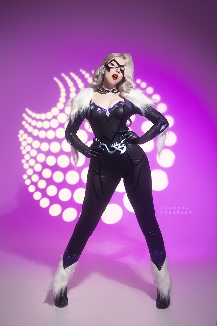 Spider-Man - Felicia Hardy (Black Cat) Cosplay - Sawakate #03 - expressive portrait Spider-Man - Felicia Hardy (Black Cat) Cosplay - Sawakate #03 - expressive portrait