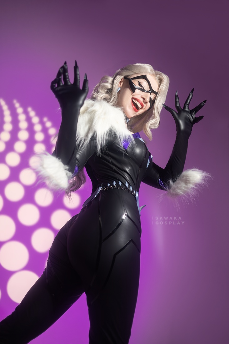 Spider-Man - Felicia Hardy (Black Cat) Cosplay - Sawakate #05 - light aesthetic Spider-Man - Felicia Hardy (Black Cat) Cosplay - Sawakate #05 - light aesthetic