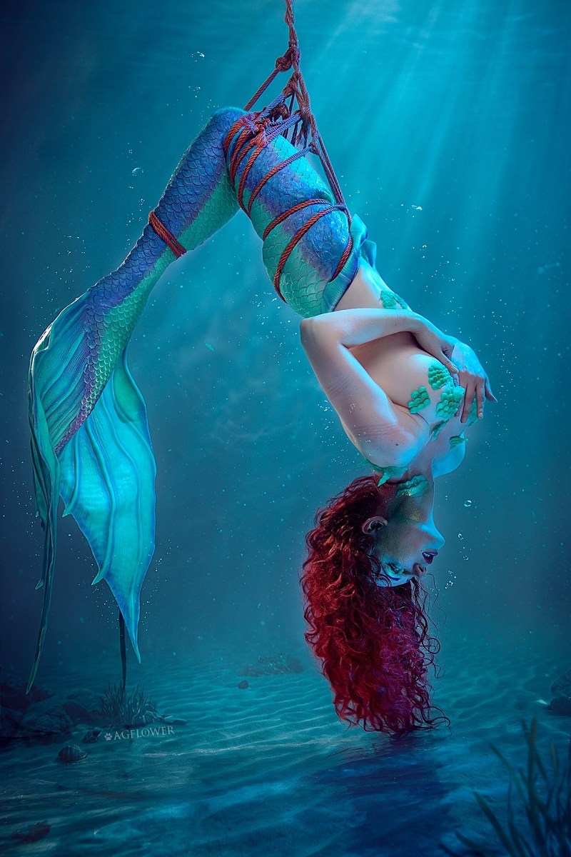 The Little Mermaid - Ariel Cosplay - AGflower #01 - cinematic costume portrait