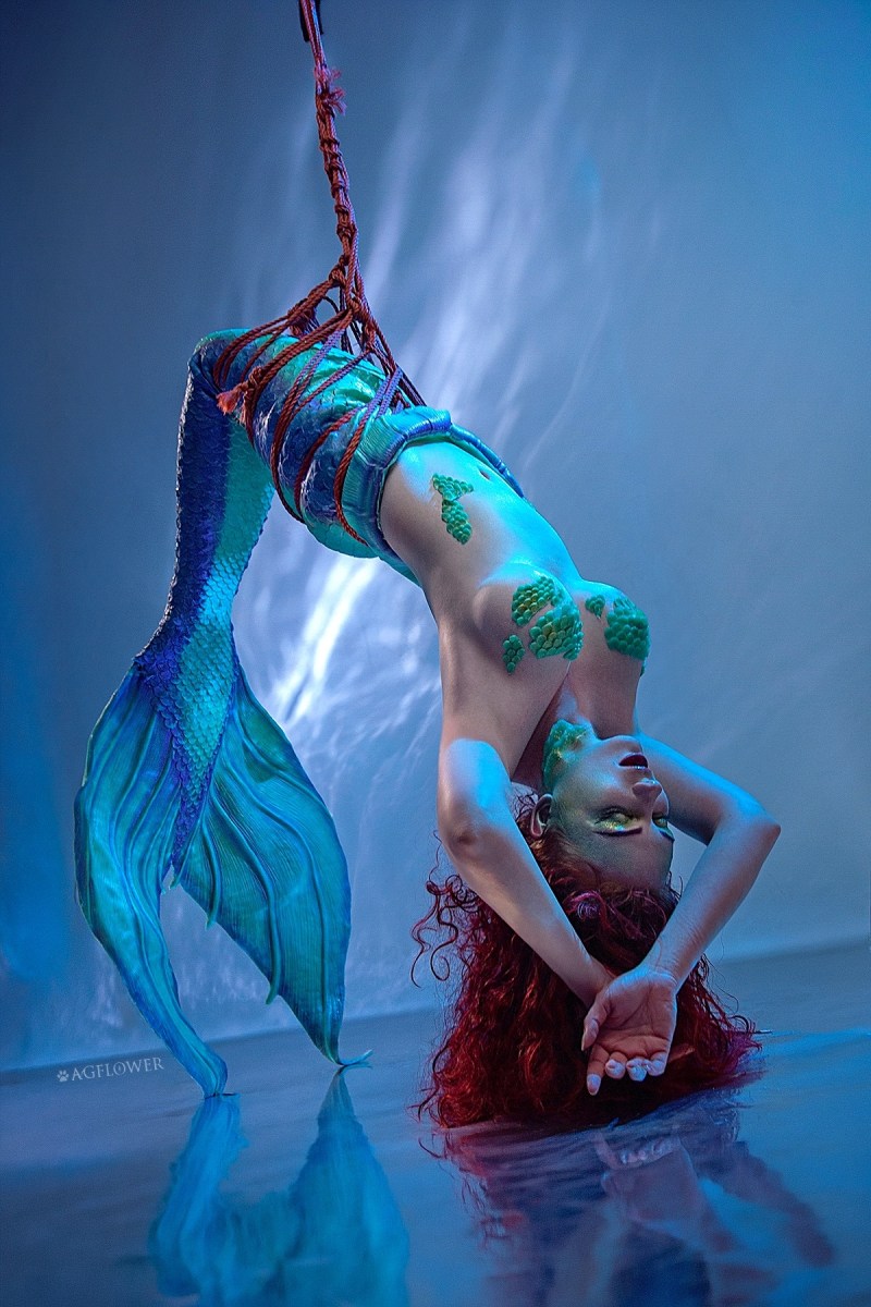 The Little Mermaid - Ariel Cosplay - AGflower #04 - mature aesthetic capture