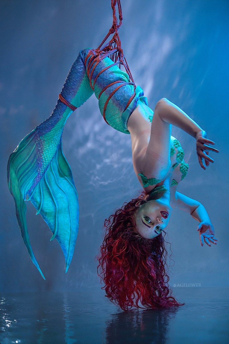 The Little Mermaid - Ariel Cosplay - AGflower #05 - sophisticated character portrait
