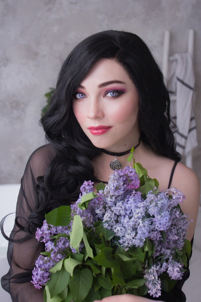 The Witcher 3 - Wild Hunt - Yennefer of Vengerberg Cosplay - Sawakate #01 - light aesthetic