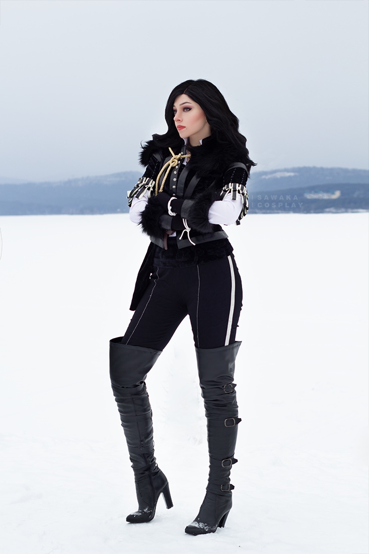 The Witcher 3 - Wild Hunt - Yennefer of Vengerberg Cosplay - Sawakate #02 - costume show