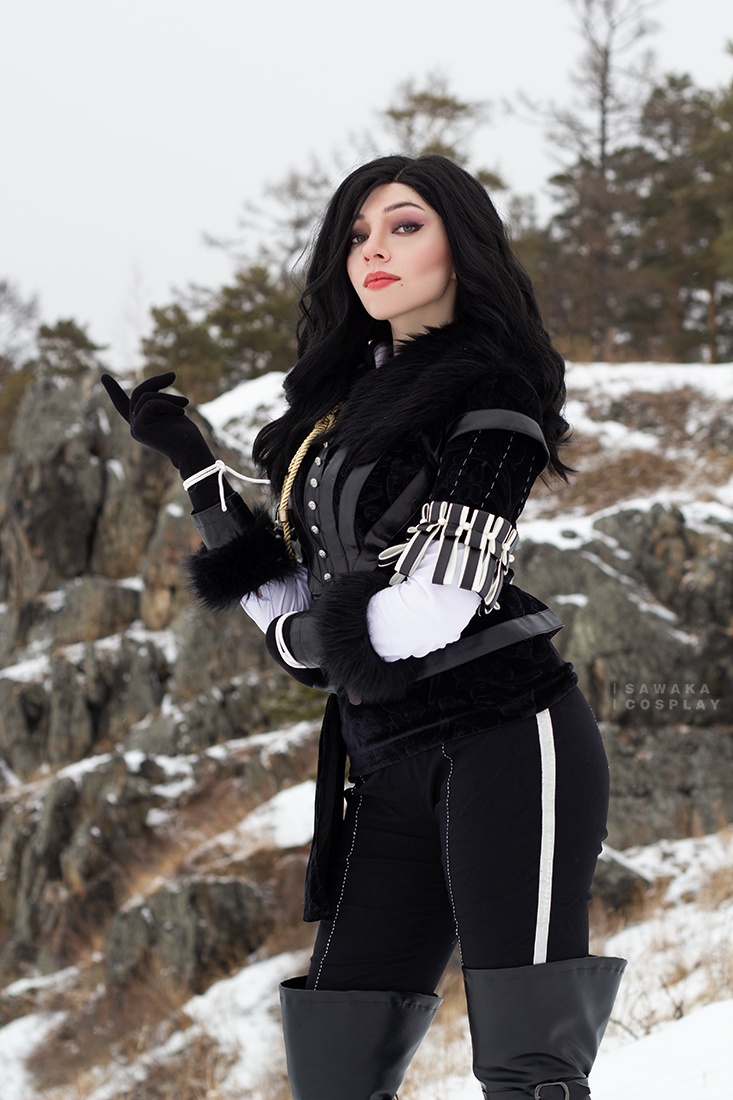 The Witcher 3 - Wild Hunt - Yennefer of Vengerberg Cosplay - Sawakate #04 - body photo