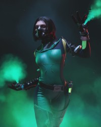 Valorant - Sabine Callas (Viper) Cosplay