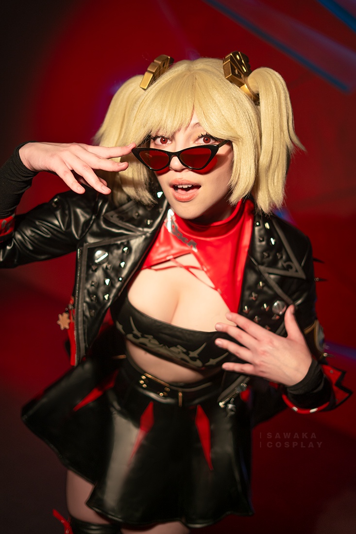 Zenless Zone Zero - Burnice White Cosplay - Sawakate #03 - inspired capture
