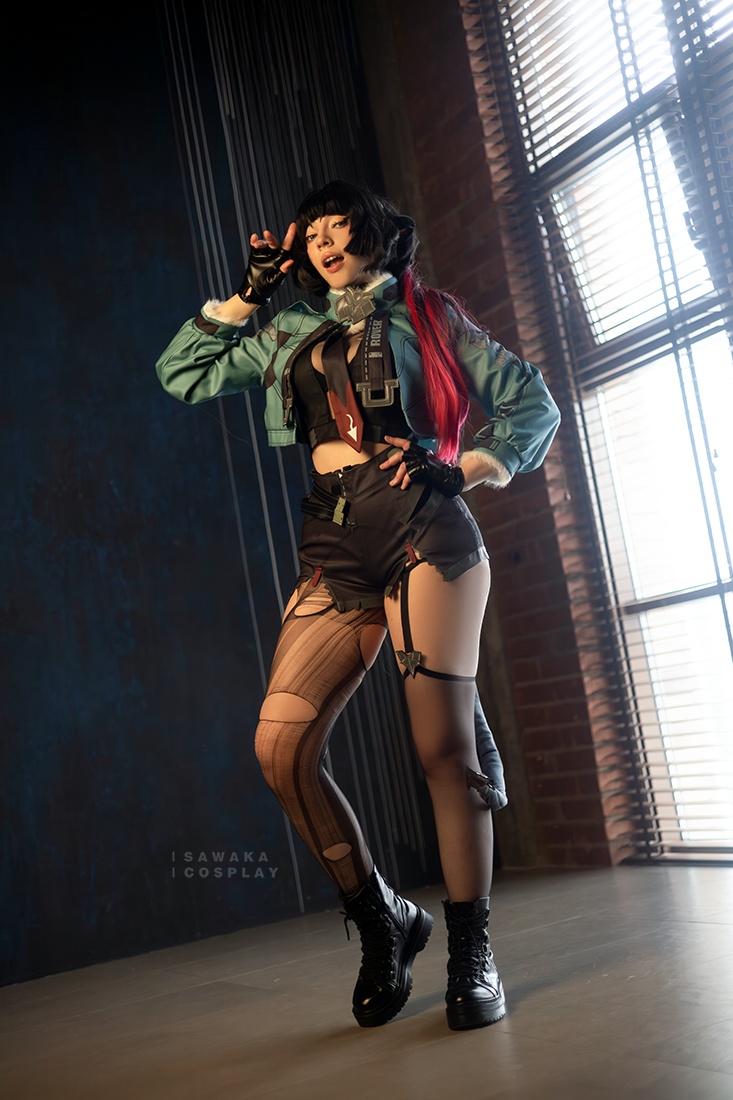 Zenless Zone Zero - Jane Doe (Erotic) Cosplay - Sawakate #02 - seductive vision