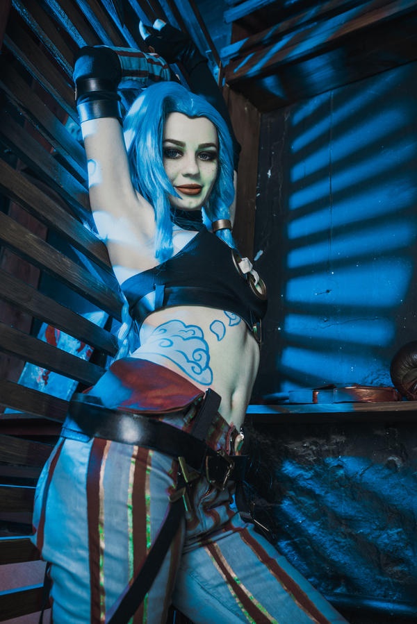 Arcane - Jinx Cosplay - Kanra #01 - gentle costume showcase