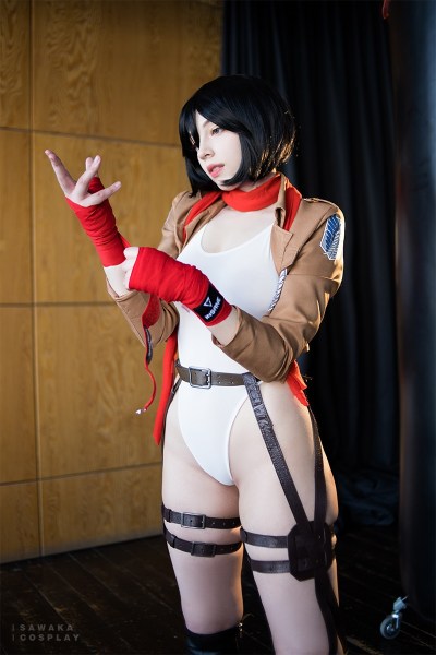 Attack on Titan - Mikasa Ackermann (Erotic) Cosplay