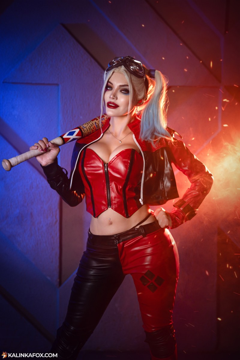 Batman - Harley Quinn (Harleen Frances Quinzel) Cosplay - Kalinkafox #01 - authentic view Batman - Harley Quinn (Harleen Frances Quinzel) Cosplay - Kalinkafox #01 - authentic view