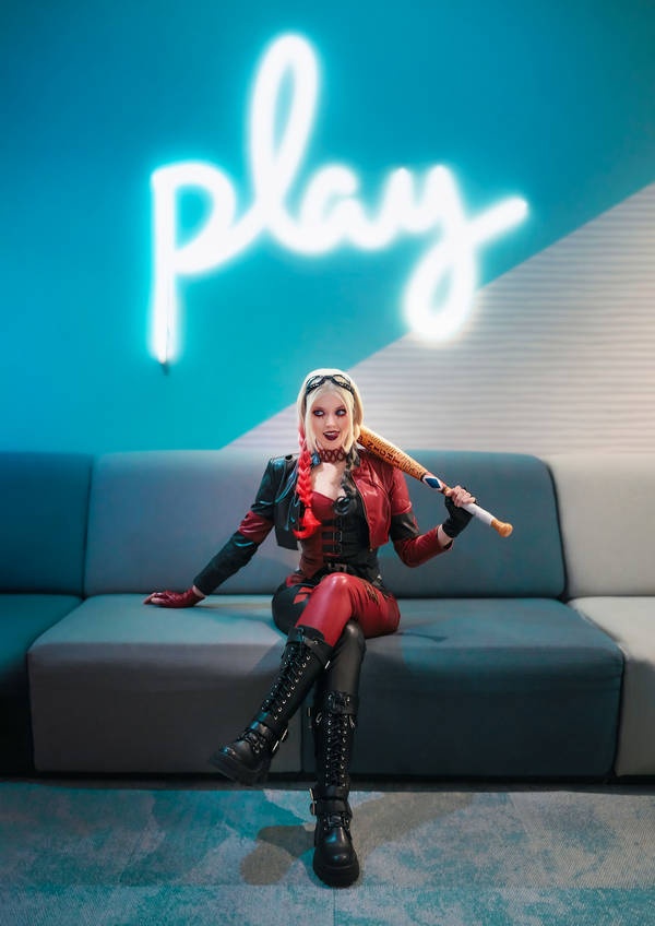 Batman - Harley Quinn (Harleen Frances Quinzel) Cosplay - NekoSandra #01 - gentle showcase