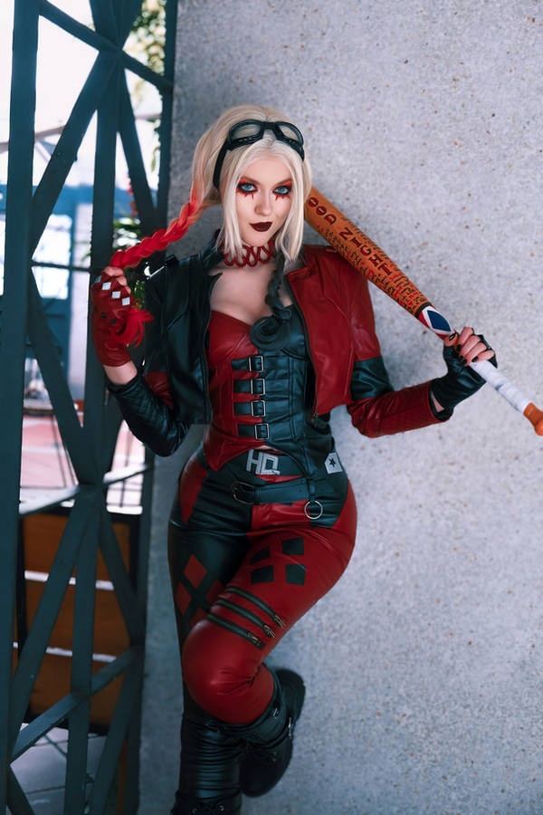 Batman - Harley Quinn (Harleen Frances Quinzel) Cosplay - NekoSandra #03 - artistic framing