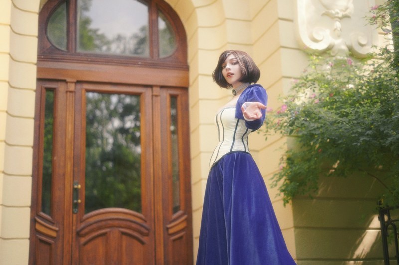 BioShock - Infinite - Elizabeth (Anna DeWitt) Cosplay - Sawakate #02 - full length photo
