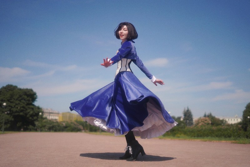 BioShock - Infinite - Elizabeth (Anna DeWitt) Cosplay - Sawakate #09 - costume portrait