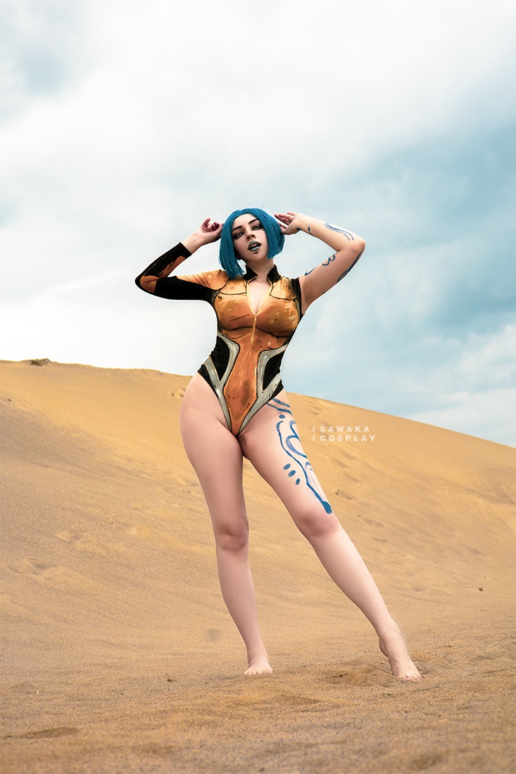 Borderlands 2 - Maya Cosplay - Sawakate #01 - expressive character portrait