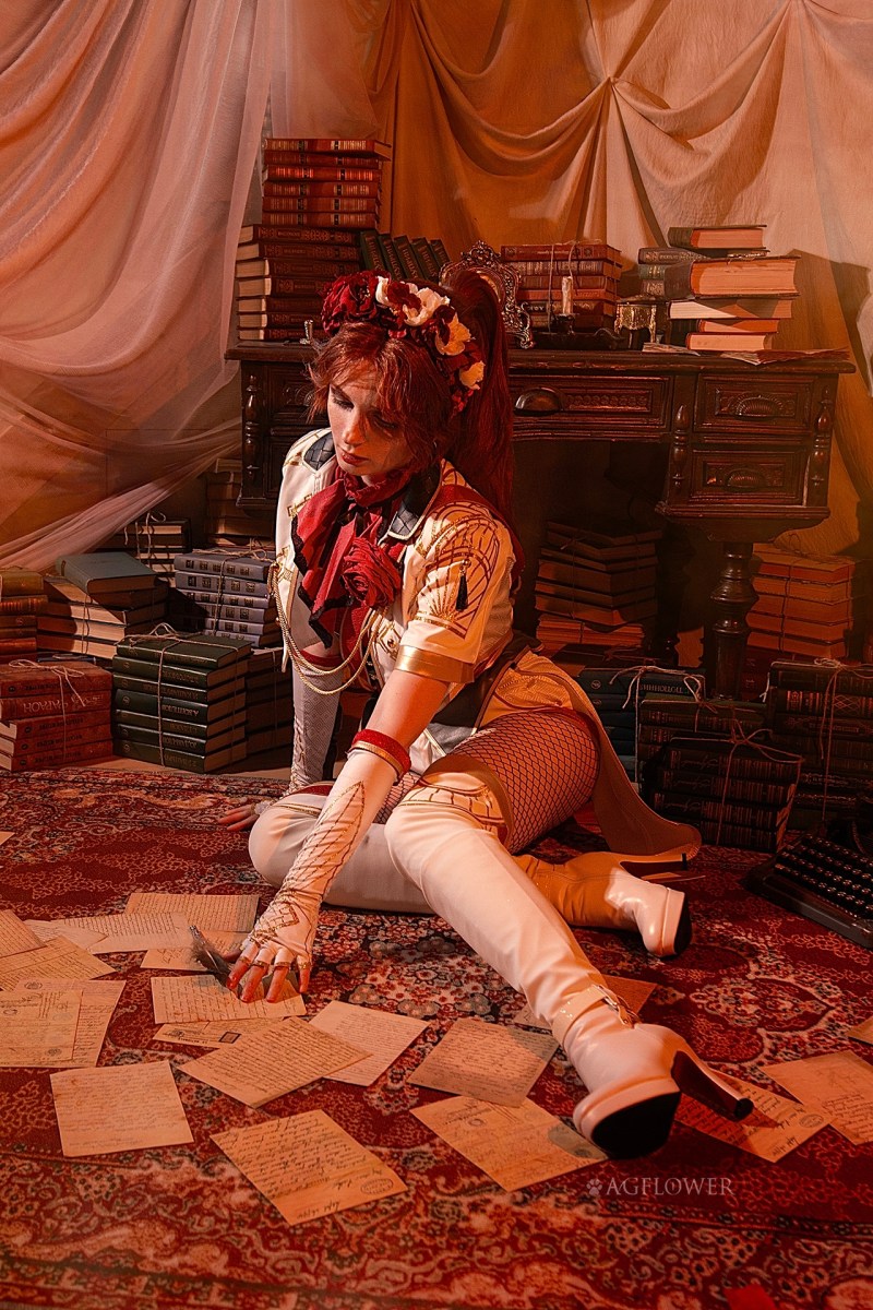 Clair Obscur - Expedition 33 - Maelle (Alicia) Cosplay - AGflower #03 - expressive portrait
