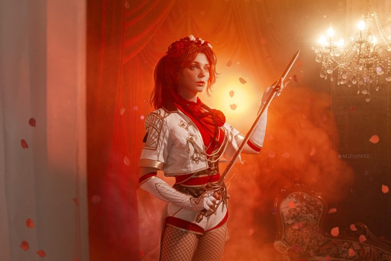 Clair Obscur - Expedition 33 - Maelle (Alicia) Cosplay - AGflower #15 - delicate portrait