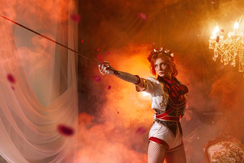 Clair Obscur - Expedition 33 - Maelle (Alicia) Cosplay - AGflower #20 - soft focus shot