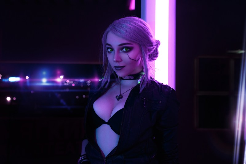 Cyberpunk 2077 - Ciri (Cirilla Fiona Elen Riannon) (Concept) Cosplay - Sawakate #01 - body photo
