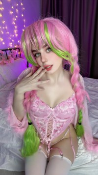 Demon Slayer - Mitsuri Kanroji (Lingerie) (Erotic) Cosplay
