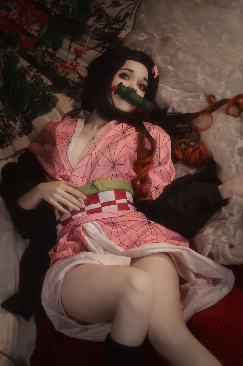 Demon Slayer - Nezuko Kamado (The Chosen Demon) Cosplay - Ariadna Lobe #07 - gentle showcase Demon Slayer - Nezuko Kamado (The Chosen Demon) Cosplay - Ariadna Lobe #07 - gentle showcase