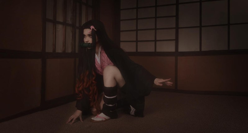 Demon Slayer - Nezuko Kamado (The Chosen Demon) Cosplay - Ariadna Lobe #08 - delicate portrait Demon Slayer - Nezuko Kamado (The Chosen Demon) Cosplay - Ariadna Lobe #08 - delicate portrait