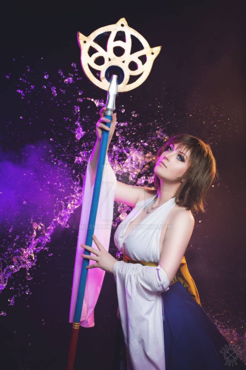 Final Fantasy 10 - Yuna Cosplay - MilenaHime #03 - nuanced character study Final Fantasy 10 - Yuna Cosplay - MilenaHime #03 - nuanced character study